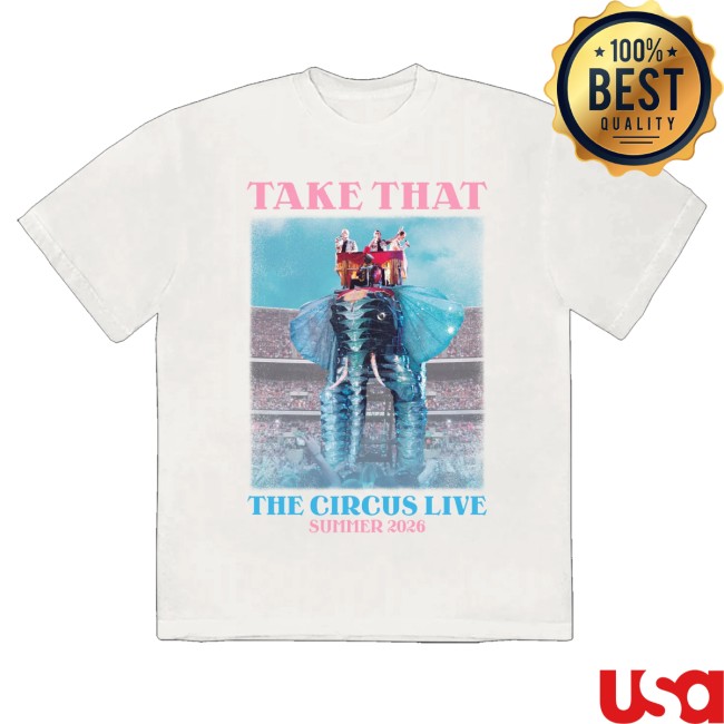 Take That Merch Store The Circus Live Admat Tee 3 Take That Merch Store The Circus Live Admat Tee