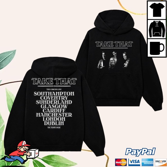 Take That Merch Store The Circus Live Black Hoodie 5 Take That Merch Store The Circus Live Black Hoodie