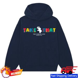Take That Merch Store The Circus Live Navy Hoodie
