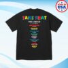 Take That Merch Store The Circus Live Tour Photo Dates Shirt
