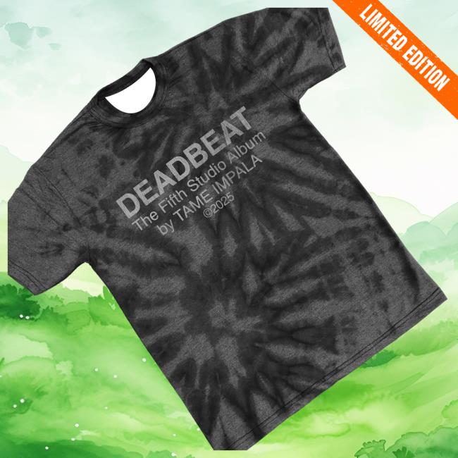 Tame Impala Merch Shop Deadbeat Tie Dye Tee 3 Tame Impala Merch Shop Deadbeat Tie Dye Tee