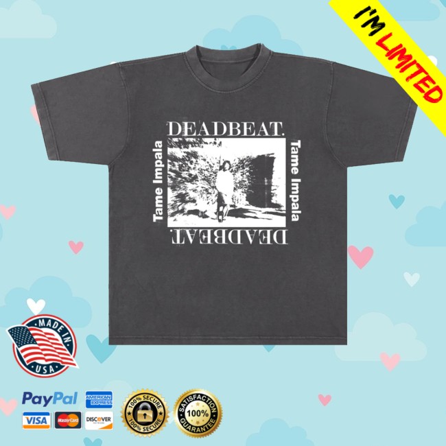 Tame Impala Merch Store Deadbeat Black Photo Tee 2 Tame Impala Merch Store Deadbeat Black Photo Tee