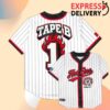 Tape B Merch Store Tape B Hot One Baseball Jersey 1 Tape B Merch Store Tape B Hot One Baseball Jersey
