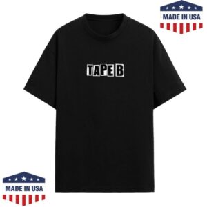 Tape B Store Merch Tape B - Bootleg Tee Black