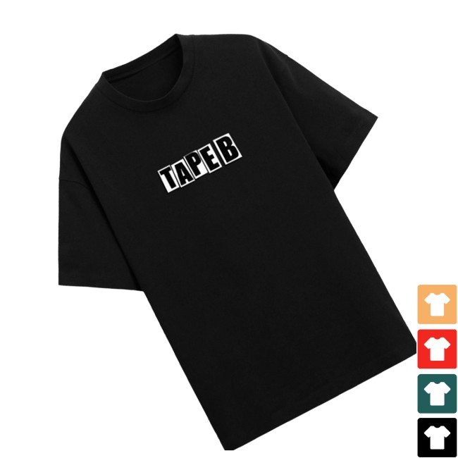 Tape B Store Merch Tape B - Bootleg Tee Black 4 Tape B Store Merch Tape B - Bootleg Tee Black