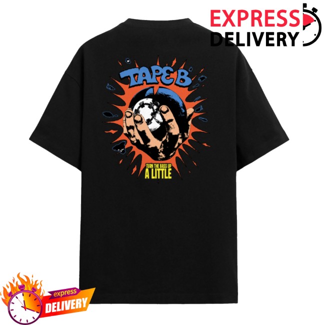 Tape B Store Merch Tape B - Holdin Tee Black 4 Tape B Store Merch Tape B - Holdin Tee Black