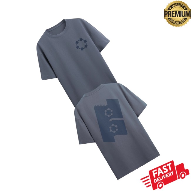 Tape B Store Merch Tape B - Two Tone B Shirt Navy 3 Tape B Store Merch Tape B - Two Tone B Shirt Navy