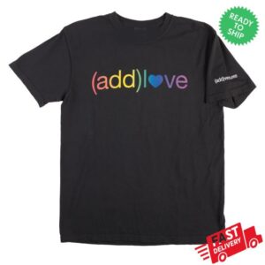 The (Add)Ventures Merch Store (Add)Love Pride Tee