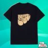 The Beatles Merch Store Rubber Soul Black Gold Foil Tee Shirt