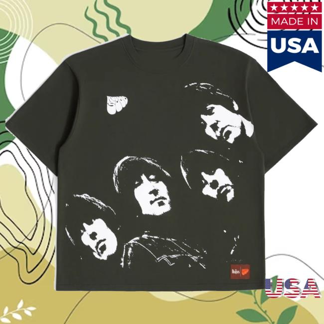 The Beatles Merch Store Rubber Soul Boxy Tracklist Tees 4 The Beatles Merch Store Rubber Soul Boxy Tracklist Tees