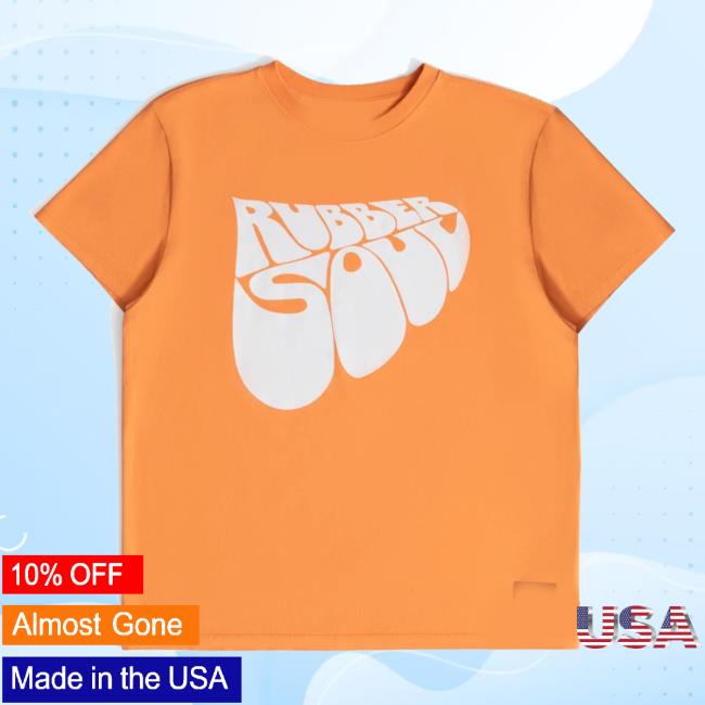 The Beatles Merch Store Shop Rubber Soul Orange Tee 2 The Beatles Merch Store Shop Rubber Soul Orange Tee