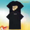 The Beatles Store Merch Rubber Soul Black Gold Foil Shirt