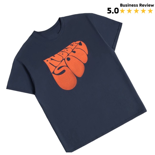 The Beatles Store Merch Rubber Soul Black & Orange Distressed Shirt 3 The Beatles Store Merch Rubber Soul Black & Orange Distressed Shirt