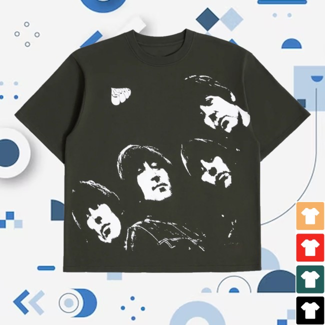 The Beatles Store Merch Rubber Soul Boxy Tracklist Shirt 2 The Beatles Store Merch Rubber Soul Boxy Tracklist Shirt