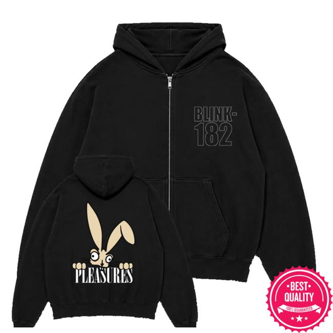 The Blink182 Merch Store Pleasures X Blink-182 Bunny Peek Zip Hoodie 4 The Blink182 Merch Store Pleasures X Blink-182 Bunny Peek Zip Hoodie