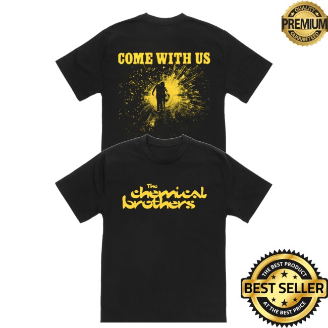 The Chemical Brothers Merch Store Come With Us Black Shirt 5 The Chemical Brothers Merch Store Come With Us Black Shirt