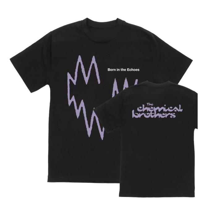 The Chemical Brothers Merch Store Shop Born In The Echoes Black T-Shirt 4 The Chemical Brothers Merch Store Shop Born In The Echoes Black T-Shirt