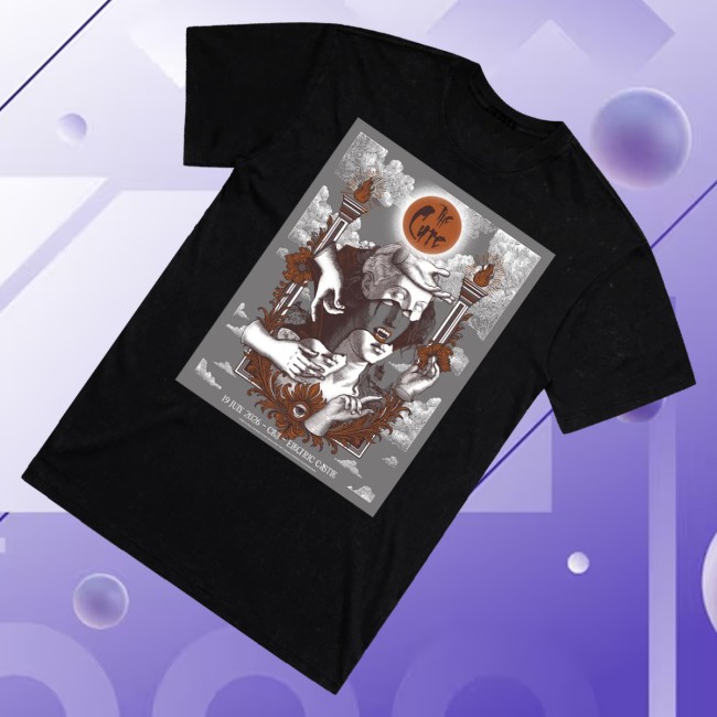 The Cure Merch Store Cluj 2026 Event T-Shirt 3 The Cure Merch Store Cluj 2026 Event T-Shirt