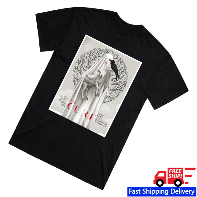 The Cure Merch Store Werchter 2026 Event T-Shirt