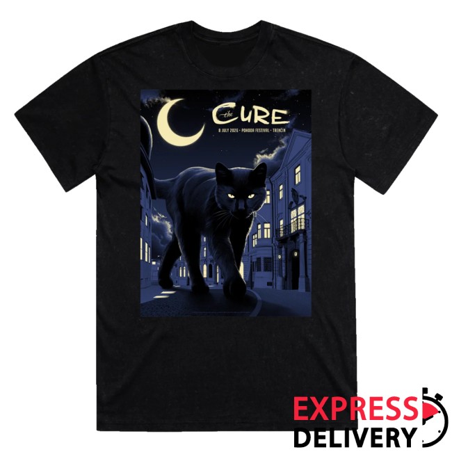 The Cure Store Merch Trencin 2026 Event T-Shirt