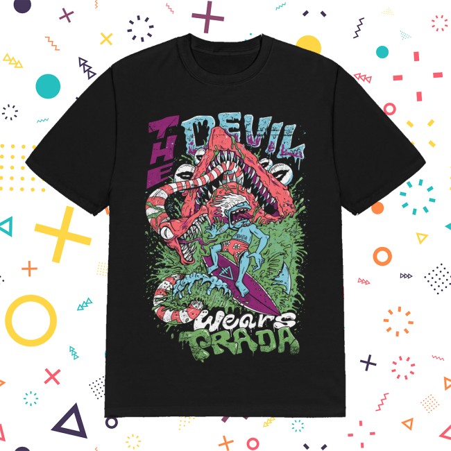 The Devil Wears Prada Store Merch Surf's Up Shirt 2 The Devil Wears Prada Store Merch Surf's Up Shirt