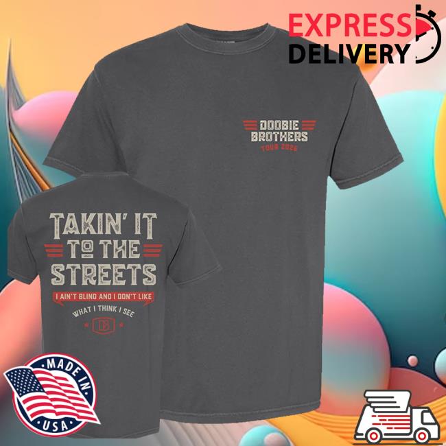 The Doobie Brothers Merch Store The Doobie Brothers 2026 Tour T-Shirt 4 The Doobie Brothers Merch Store The Doobie Brothers 2026 Tour T-Shirt