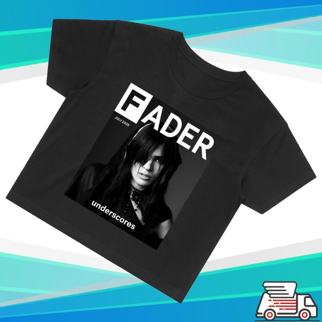 The Fader Merch Store Underscores V2 The Fader Crop Tee Black 3 The Fader Merch Store Underscores V2 The Fader Crop Tee Black