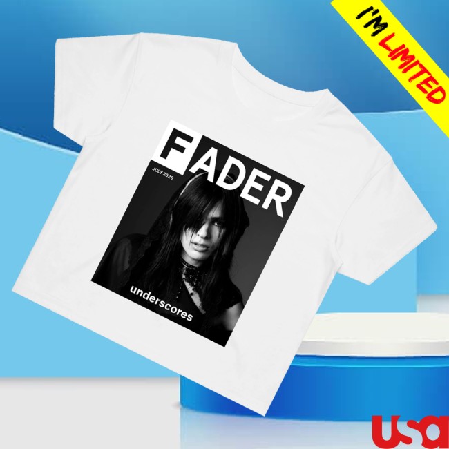 The Fader Merch Store Underscores V2 The Fader Crop Tee White 3 The Fader Merch Store Underscores V2 The Fader Crop Tee White
