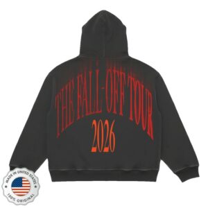 The Fall Off Tour Merch Store J Cole Tour Staff Zipup Hoodie
