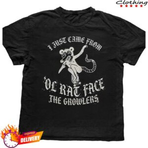 The Growlers Merch Shop Store The Growlers Ol Rat Face T-Shirt