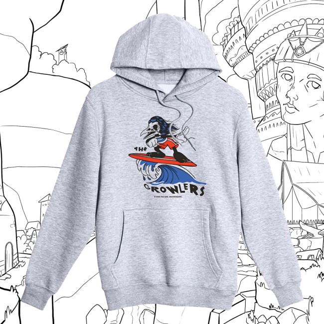 The Growlers Merch Store The Growlers Don't Surf Hoodie 2 The Growlers Merch Store The Growlers Don't Surf Hoodie
