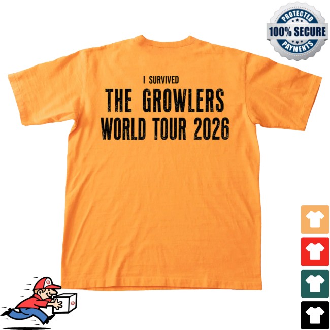 The Growlers Merch Store The Growlers I Survived T-Shirt 4 The Growlers Merch Store The Growlers I Survived T-Shirt
