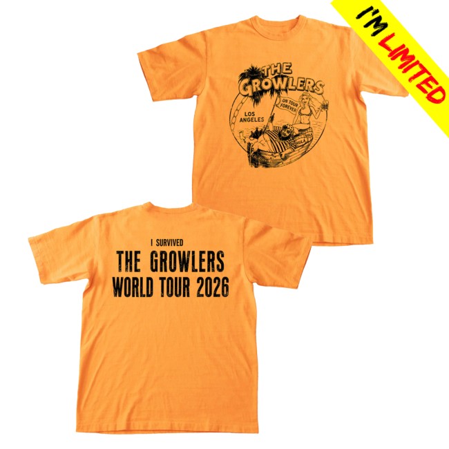 The Growlers Merch Store The Growlers I Survived T-Shirt 5 The Growlers Merch Store The Growlers I Survived T-Shirt