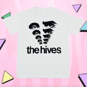The Hives Merch Store Hive Eyes Tee White