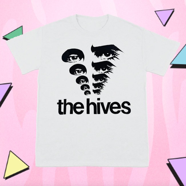 The Hives Merch Store Hive Eyes Tee White 2 The Hives Merch Store Hive Eyes Tee White