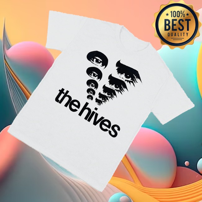 The Hives Merch Store Hive Eyes Tee White 3 The Hives Merch Store Hive Eyes Tee White