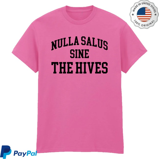 The Hives Merch Store Nulla Salus Pink Tee 2 The Hives Merch Store Nulla Salus Pink Tee