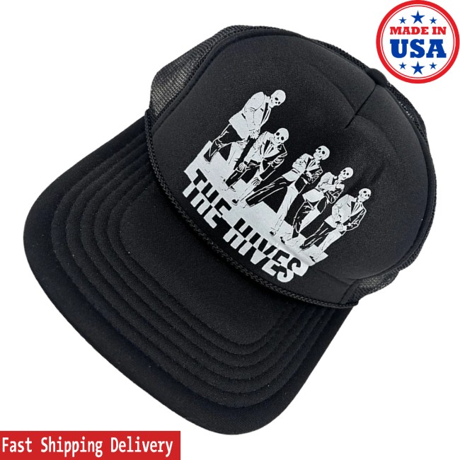 The Hives Merch Store Skeleton Trucker Hat 3 The Hives Merch Store Skeleton Trucker Hat