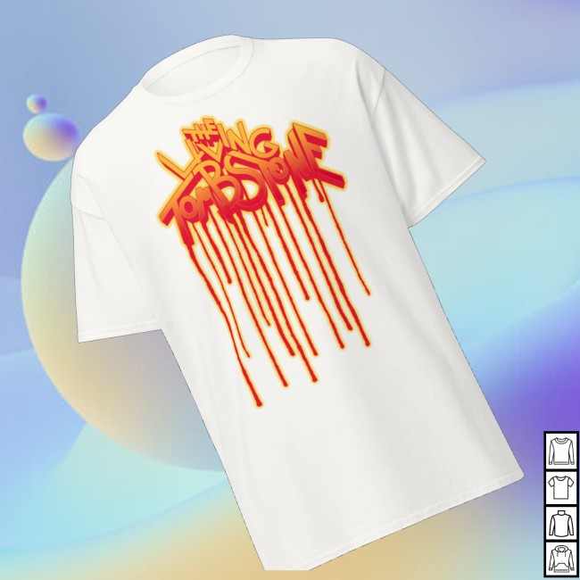 The Living Tombstone Merch Store Drip Logo Summer Tee 3 The Living Tombstone Merch Store Drip Logo Summer Tee