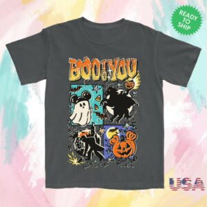 The Lost Bros Merch Store Boo To You Tee Tombstone Gray Variant