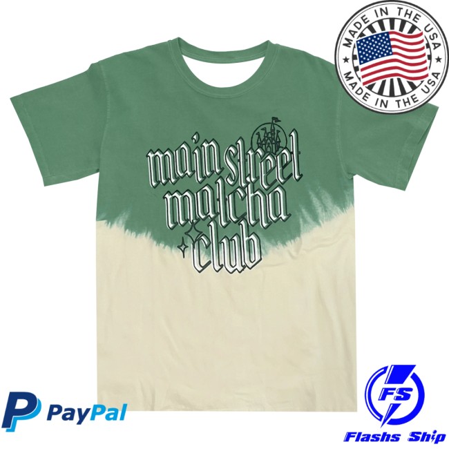 The Lost Bros Merch Store Main Street Matcha Club Tee 2 The Lost Bros Merch Store Main Street Matcha Club Tee