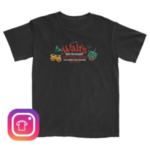 The Lost Bros Merch Store Walt's Tattoo Shop Tee Halloween Variant