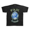 The Original Paradise Of Flowers Merch Store Fak Black Tee
