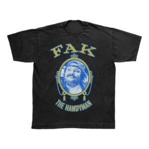 The Original Paradise Of Flowers Merch Store Fak Black Tee
