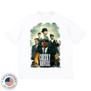 The Red Flags Pod Shop Store Merch Cheeky Drivers T-Shirt