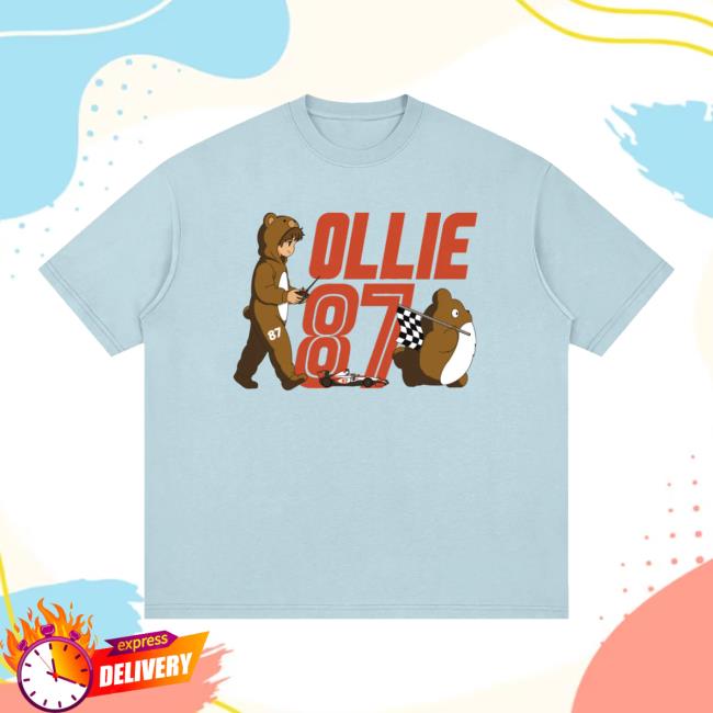 The Red Flags Pod Shop Store Merch Ollie Bearman Anime Tee