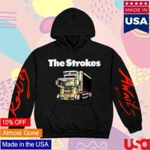 The Strokes Store Merch Reality Awaits Dekotora Hoodie