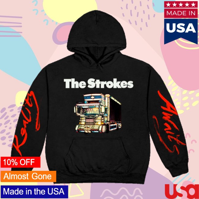 The Strokes Store Merch Reality Awaits Dekotora Hoodie 2 The Strokes Store Merch Reality Awaits Dekotora Hoodie