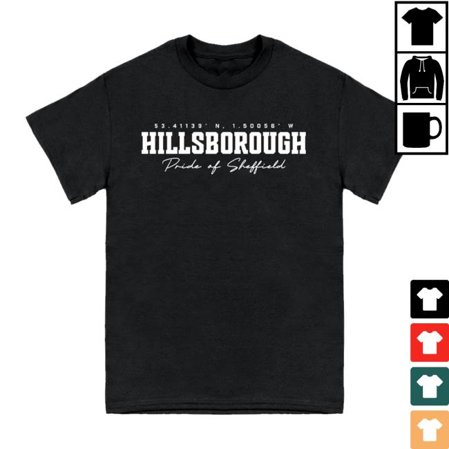 The Terrace Merch Store Sheffield Wednesday Pride Of Sheffield T-Shirt Black 2 The Terrace Merch Store Shop Sheffield Wednesday Pride Of Sheffield T-Shirt Black