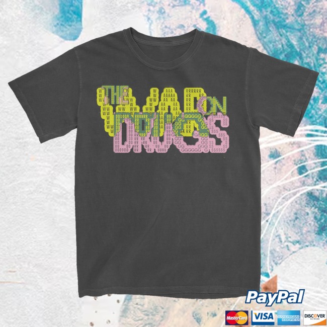 The War On Drugs Store Merch Letter T-Shirt 2 The War On Drugs Store Merch Letter T-Shirt